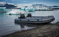 Iceland - Adventure Boat in the Lagoon