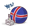 Iceland country ball voting yes