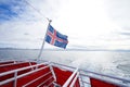 Iceland flag Royalty Free Stock Photo