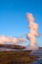 Iceland Geyser Royalty Free Stock Photo