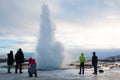 Iceland Geyser Eruption