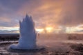 Iceland geyser