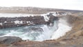 Iceland of Gullfoss Royalty Free Stock Photo