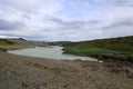 Iceland-The HvÃ­tÃ¡ River just before it plunges into Gullfoss waterfall Royalty Free Stock Photo