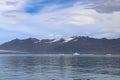 Iceland, Jokulsarlon Lagoon, Turquoise icebergs floating in Glacier Lagoon on Iceland Royalty Free Stock Photo