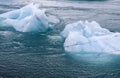 Iceland, Jokulsarlon Lagoon, Turquoise icebergs floating in Glacier Lagoon on Iceland Royalty Free Stock Photo