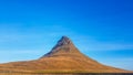 Iceland - Kirkjufell mountain Royalty Free Stock Photo