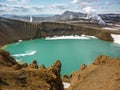 Iceland, Krafla volcanic area