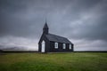 Church Budir in Budahraun lava fields on south coast of SnÃÂ¦fellsnes peninsula at western Iceland