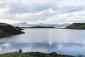 Iceland meadow in summer