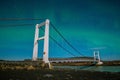 Iceland, nature landscape at night