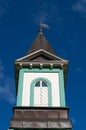 Iceland, Northern Europe, Thingvellir, church, national park, bell tower, architecture, Icelandic, green Royalty Free Stock Photo