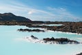 Iceland, Northern Europe, blue lagoon, lava, rocks, silica, nature, climate change, relax Royalty Free Stock Photo