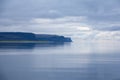 Iceland ocean at midnight