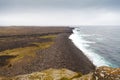 Iceland Reykjanes peninsula rocky volcanic sulfur stones shore coast line
