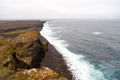 Iceland Reykjanes peninsula rocky volcanic sulfur stones shore coast line