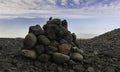 Iceland Rock Stacking