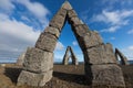 Iceland`s Arctic Henge Raufarhofn