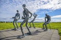 Iceland Sculptures with human shape