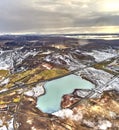 Iceland seen from above - The north geothermal area 9