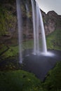 Iceland: Seljalandsfoss Royalty Free Stock Photo