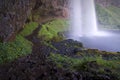Iceland: Seljalandsfoss Royalty Free Stock Photo