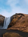 Iceland of SkÃÂ³gafoss Royalty Free Stock Photo