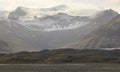 Iceland. Southeast area. Fjallsjokull zone. Landscape and mountains.