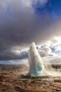 Iceland strokkur geysir