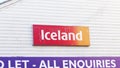 Iceland Supermarket sign in Larne Co Antrim Northern Ireland