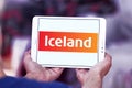 Iceland Supermarkets chain logo