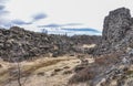 Iceland - Thingvellir National Park Rocky Landscape