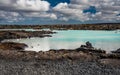 Iceland - The Turquois Waters of the Blue Lagoon Royalty Free Stock Photo