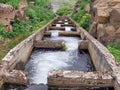 Iceland view of the Salmon Ladder 2017 Royalty Free Stock Photo