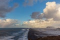 Iceland Vik village, winter in Iceland, black beach Iceland