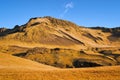 Iceland volcanic landscape mountain panorama beautiful islandic nature outdoor