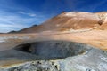 Iceland, Volcanic landscape Namafjall