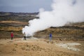Iceland - Volcanic steam vent