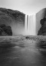 Iceland waterfall - Skogafoss Royalty Free Stock Photo