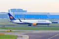 Icelandair Boeing 767 at Schiphol