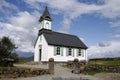 Icelandic church Royalty Free Stock Photo
