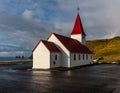 Icelandic Church Above Vik