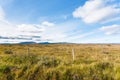 icelandic land along Biskupstungnabraut road Royalty Free Stock Photo