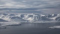 Icelandic landscape. Eyjafjordur.