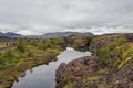 Icelandic natural landscape, summer