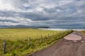 Icelandic natural landscape at summer time