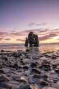 Icelandic nature landscape. Famous tourist attractions, Hvitserkur