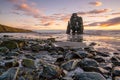 Icelandic nature landscape. Famous tourist attractions, Hvitserkur