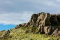 Icelandic rocky peak