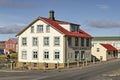 Icelandic town historic houses